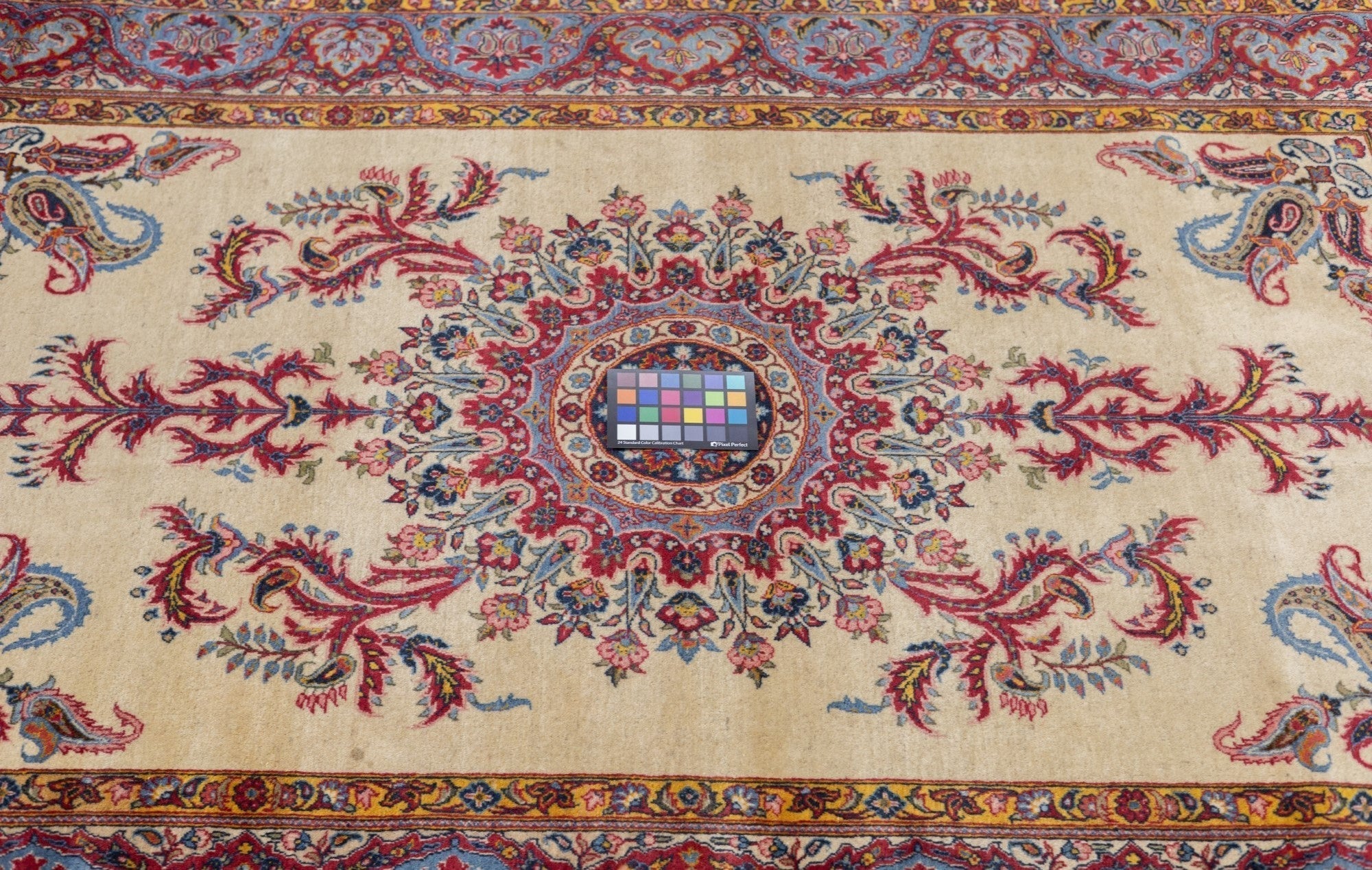 Antique Qum Rug 4'5'' x 7'1''