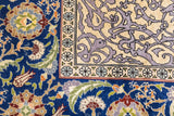 Antique Silk Hereke Rug 4'1'' x 5'11''