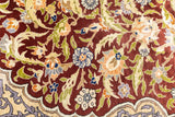 Antique Silk Hereke Rug 4'1'' x 5'11''