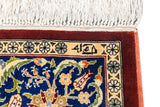 Antique Silk Hereke Rug 4'1'' x 5'11''