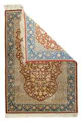 Antique Silk Hereke Rug 4'1'' x 5'11''
