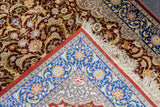 Antique Silk Hereke Rug 4'1'' x 5'11''