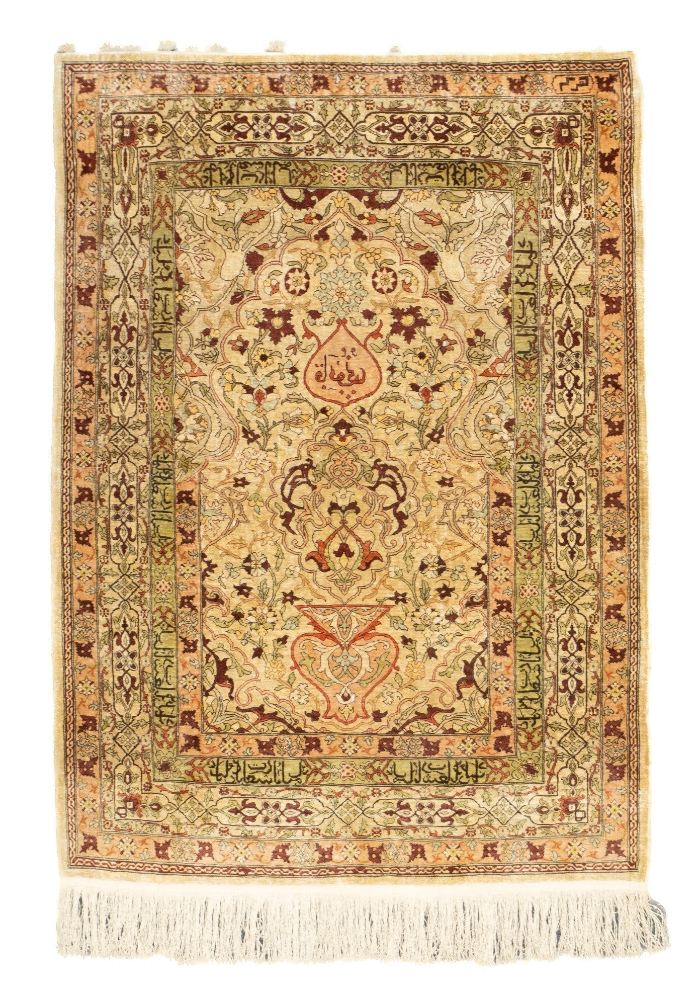 Antique Hereke Rug 2'8'' x 3'8''