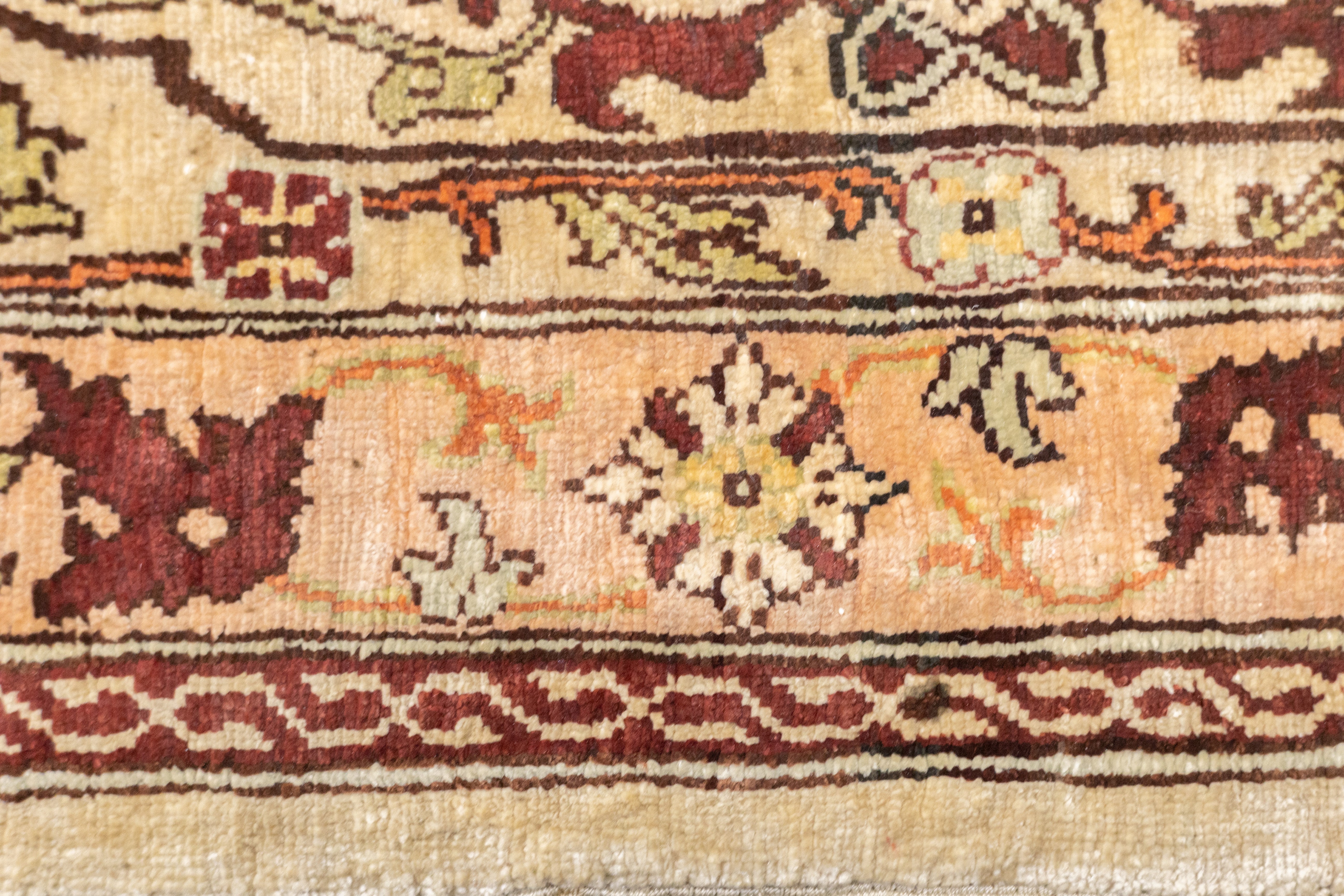 Antique Silk Hereke Rug 2'8'' x 3'8''