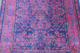 Antique Machester Kashan Rug 3'4'' x 5'0"
