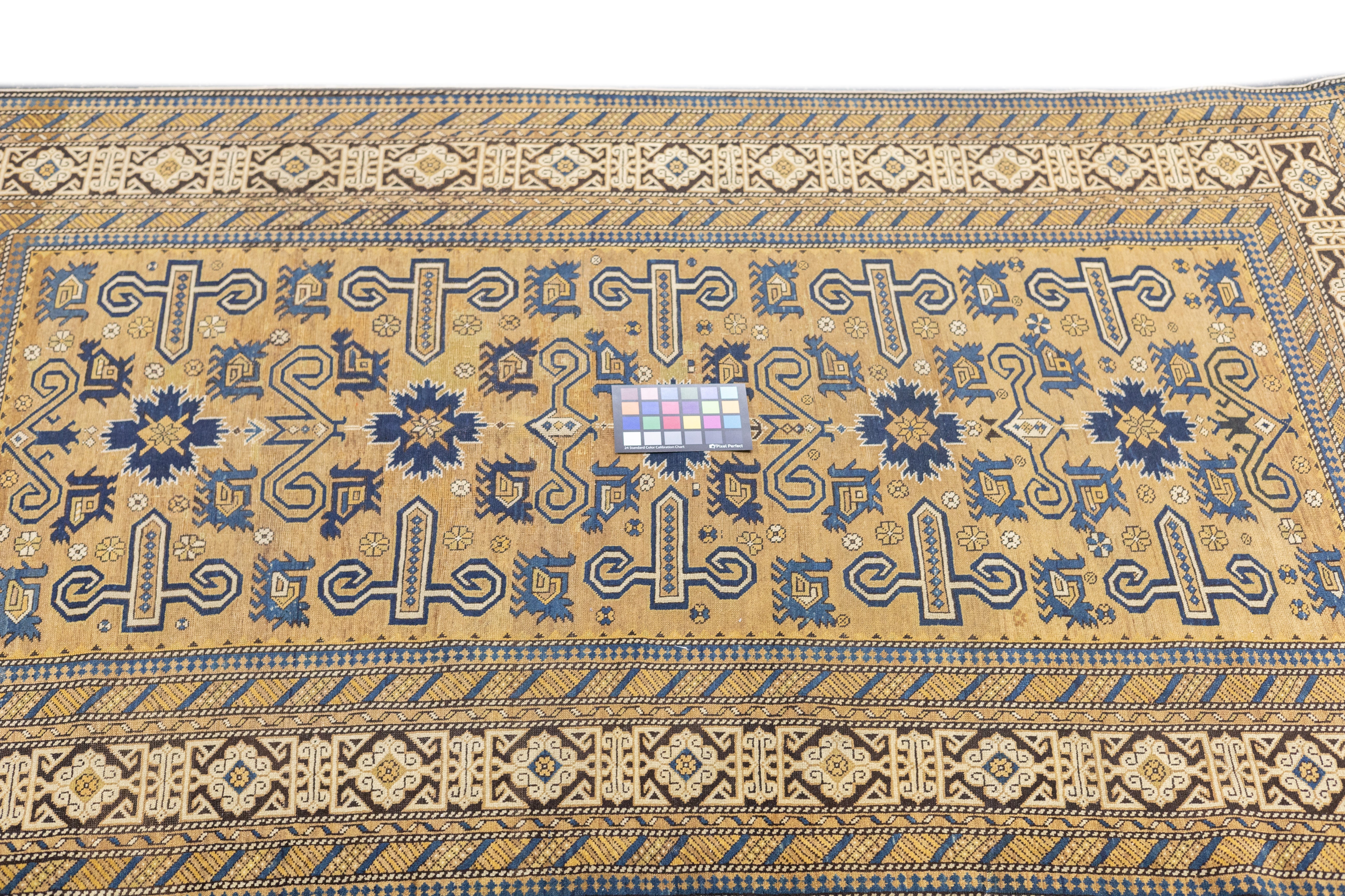 Antique Caucasian Perpedil Rug 3'11'' x 6'5''
