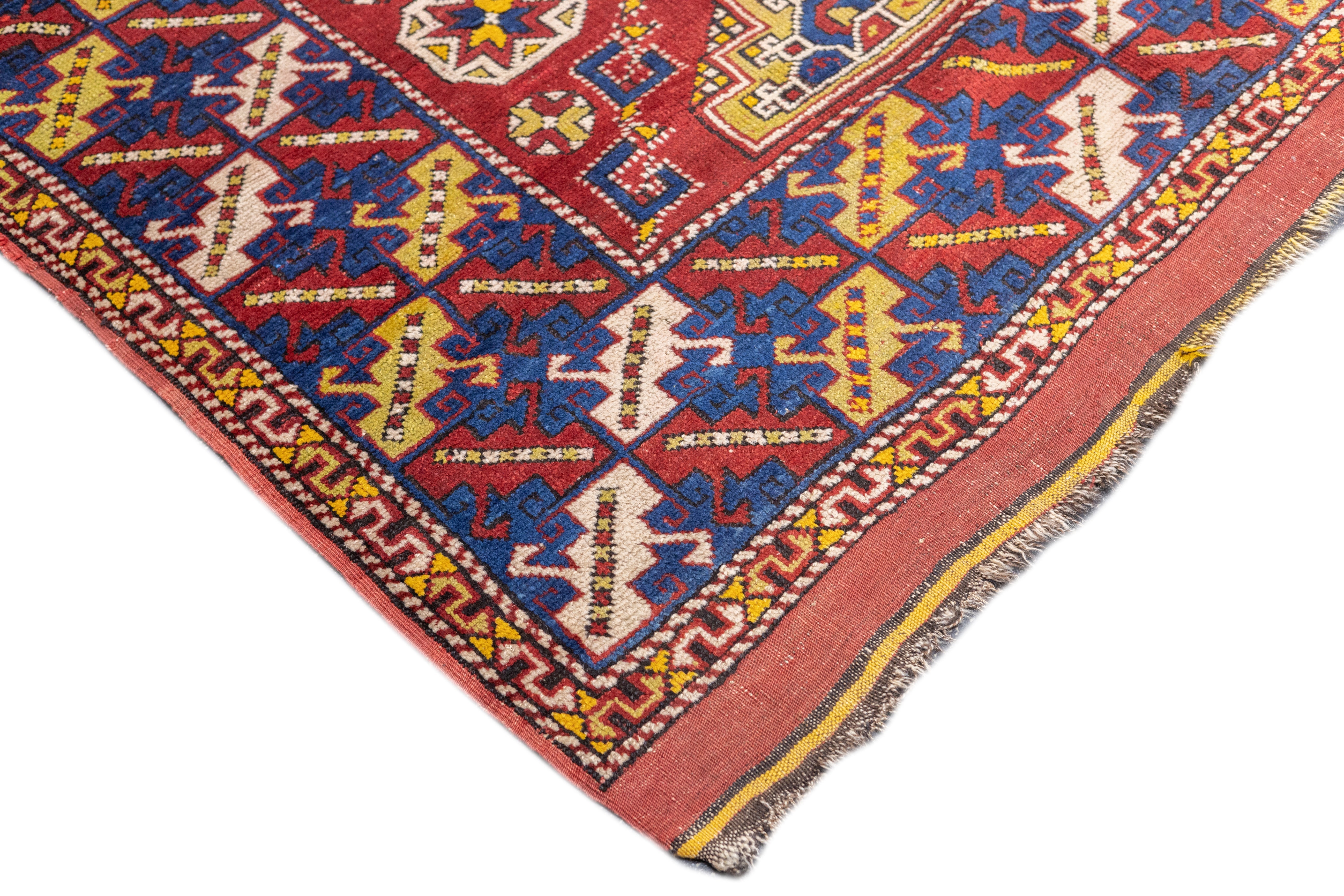 Antique Caucasian Yourk Rug 5'5'' x 7'0"
