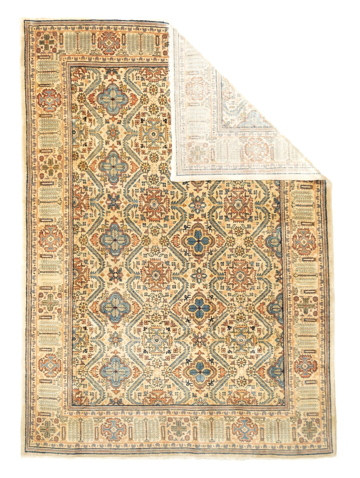 Fine Antique  Sarouk Rug 6'2'' x 8'7''