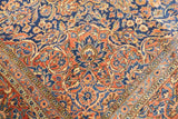 Antique  Kashan Rug 8'5'' x 11'4''
