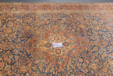 Antique  Kashan Rug 8'5'' x 11'4''
