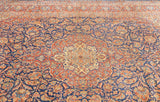 Antique  Kashan Rug 8'8'' x 11'4''