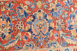 Antique  Kashan Rug 8'8'' x 11'4''