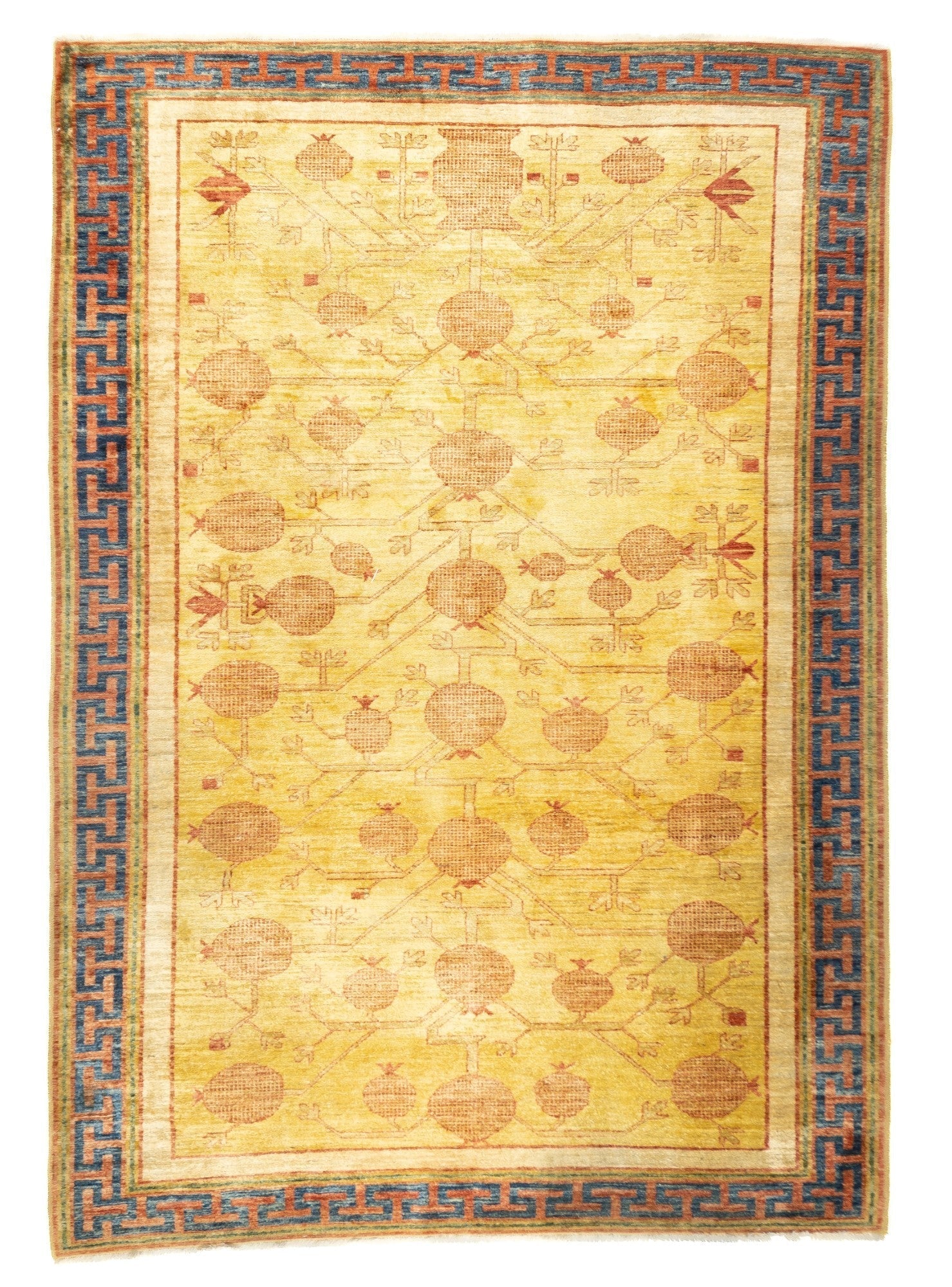Vintage Khotan Rug 6'6'' x 9'4''
