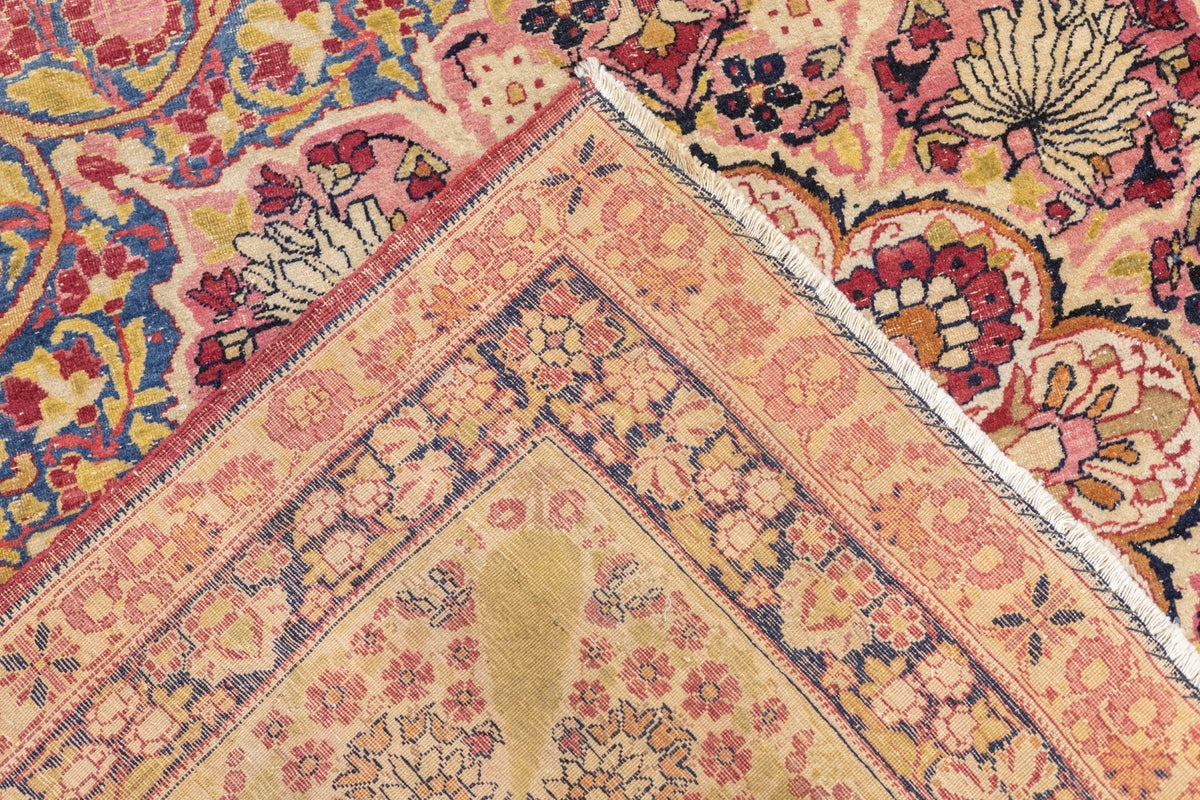 Antique Lavar Kerman Rug 8'9'' x 11'9''