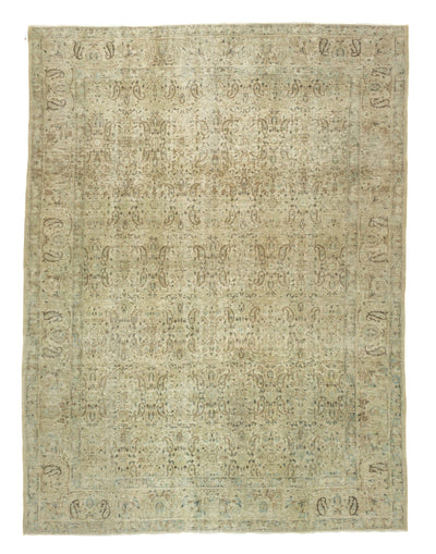 Vintage Tabriz Rug 8'8'' x 11'7''