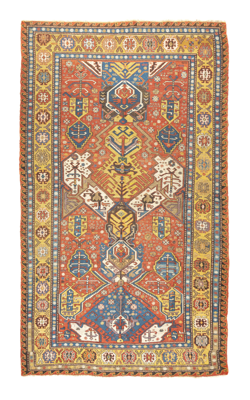 Antique Dragon Sumak Rug 6'2'' x 10'4''
