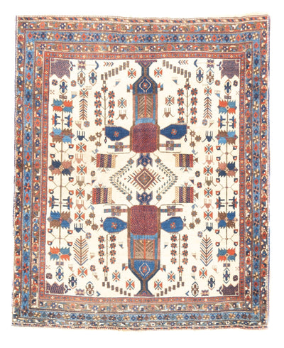 Antique Afshar Rug 4'11'' x 6'1''