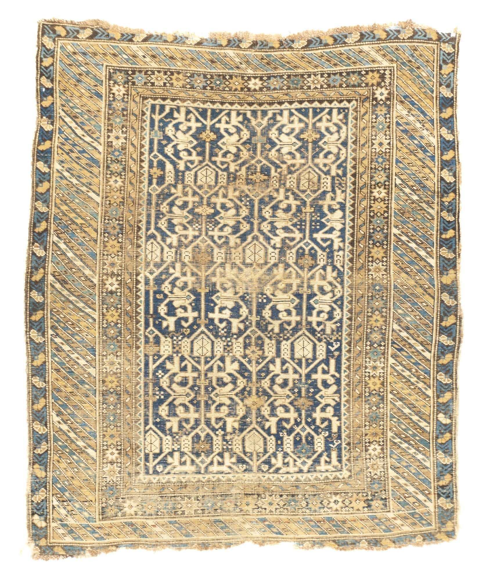 Antique Perpedil Rug 3'11'' x 4'7''