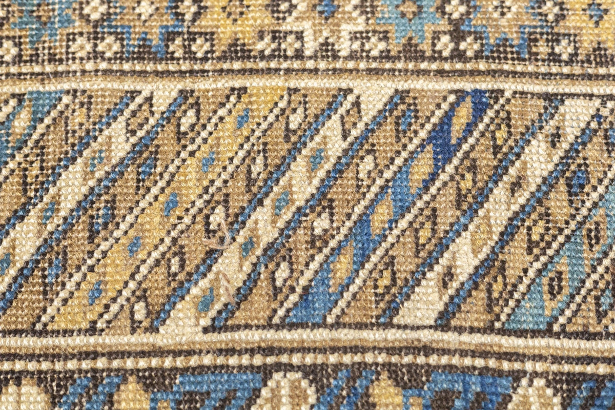 Antique Caucasian Perpedil Rug 3'11'' x 4'7''