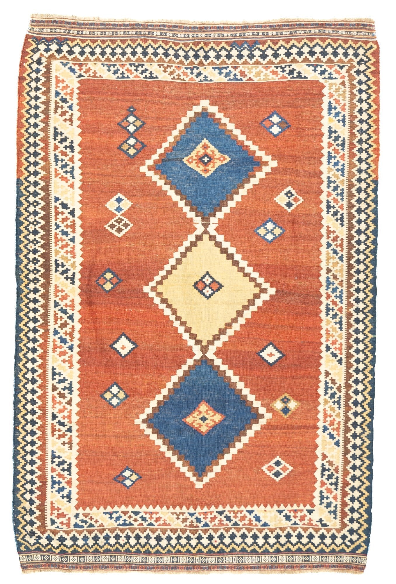 Antique Qashqai Rug 5'3'' x 7'10''