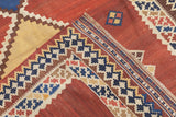 Antique Qashqai Rug 5'3'' x 7'10''