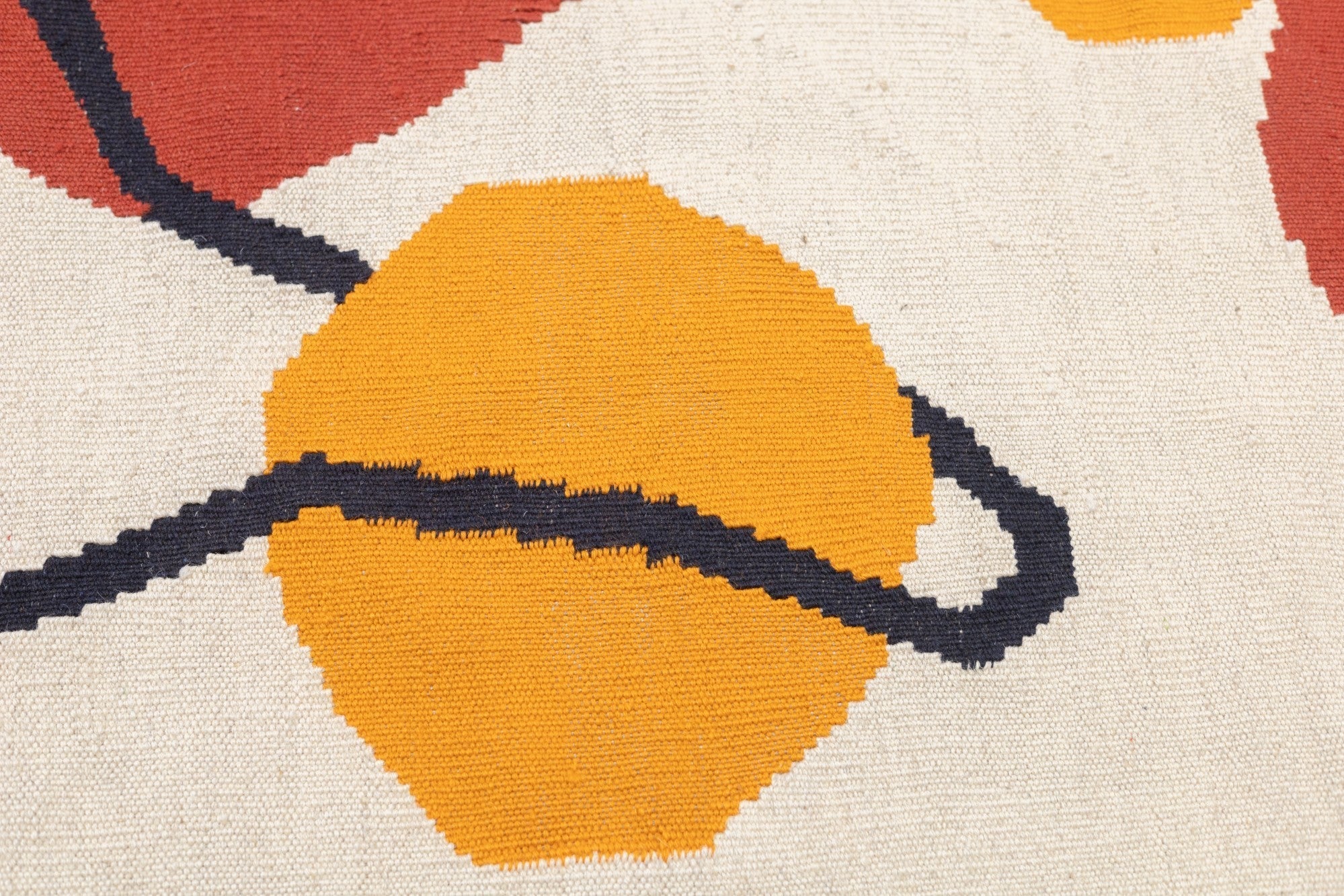 Mid Century French Tapestry Design After Calder 4'10'' x 6'6''