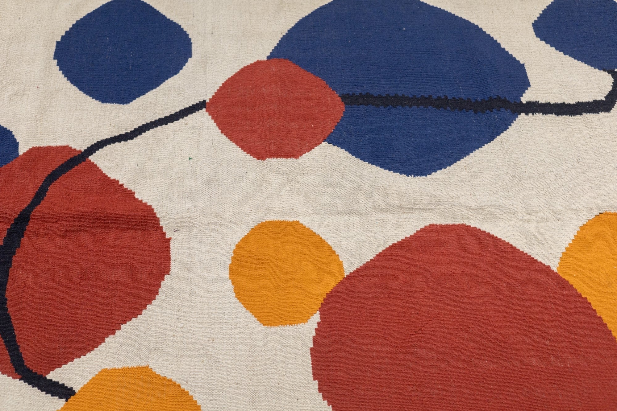 Mid Century French Tapestry Design After Calder 4'10'' x 6'6''