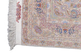 Extremely Fine  Tabriz Wool & Silk woven Rug 4'11'' x 7'1''