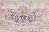 Extremely Fine  Tabriz Wool & Silk woven Rug 4'11'' x 7'1''