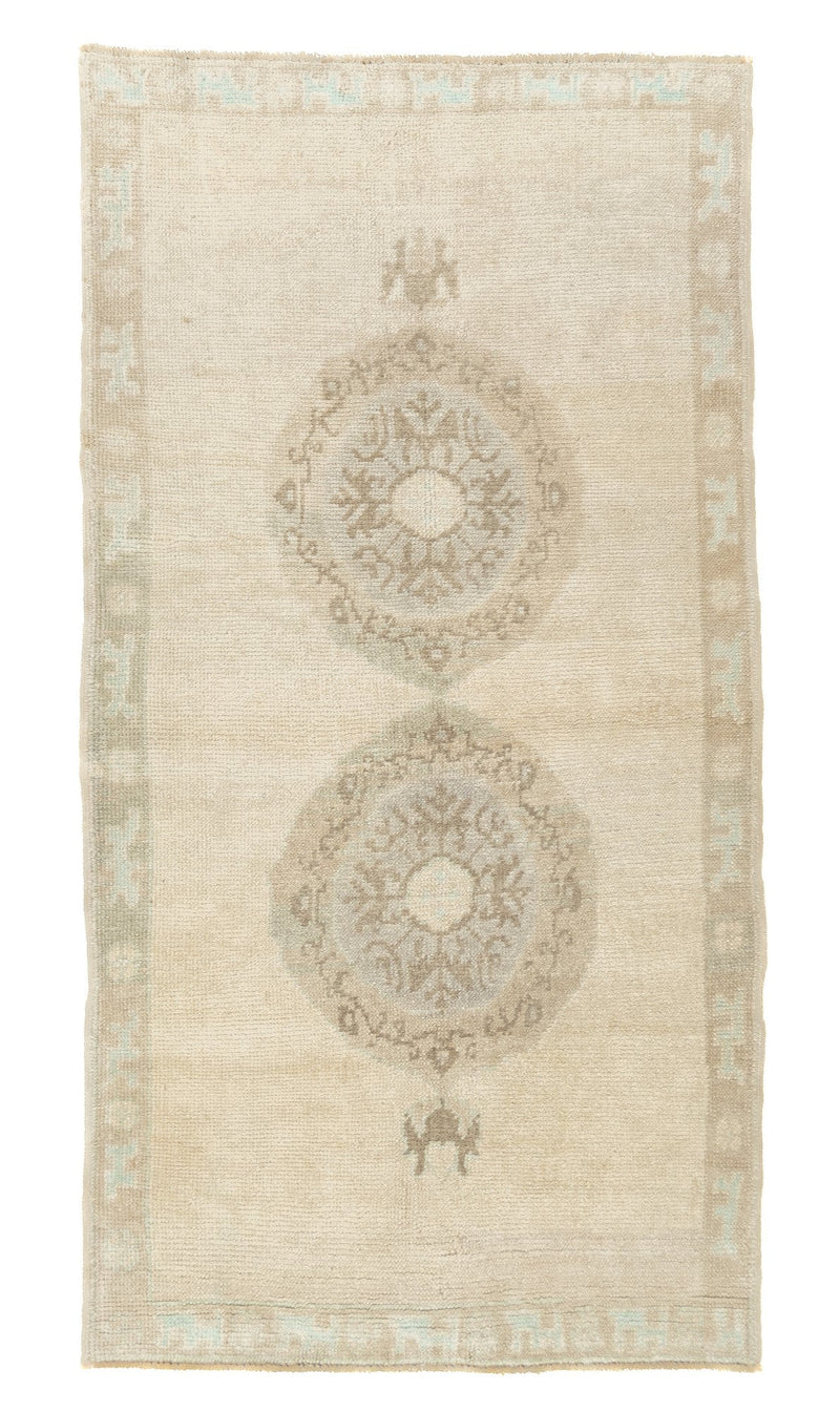 Vintage Oushak Rug 3'1'' x 5'10''