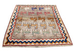 Vintage Gabbeh Rug 4'8'' x 6'5''