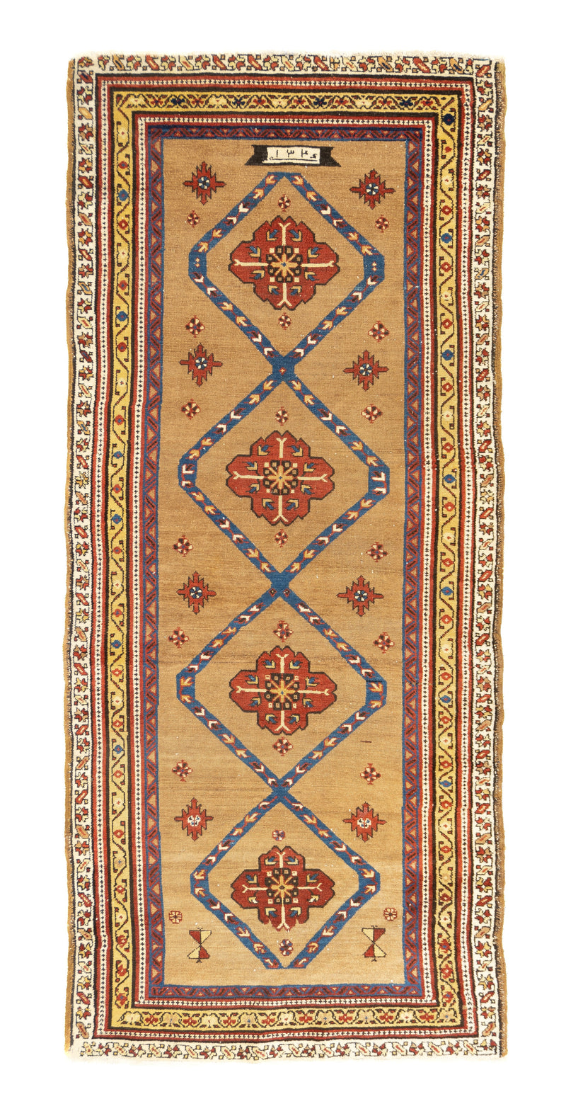 Antique Sarab Rug 4' x 8'8''