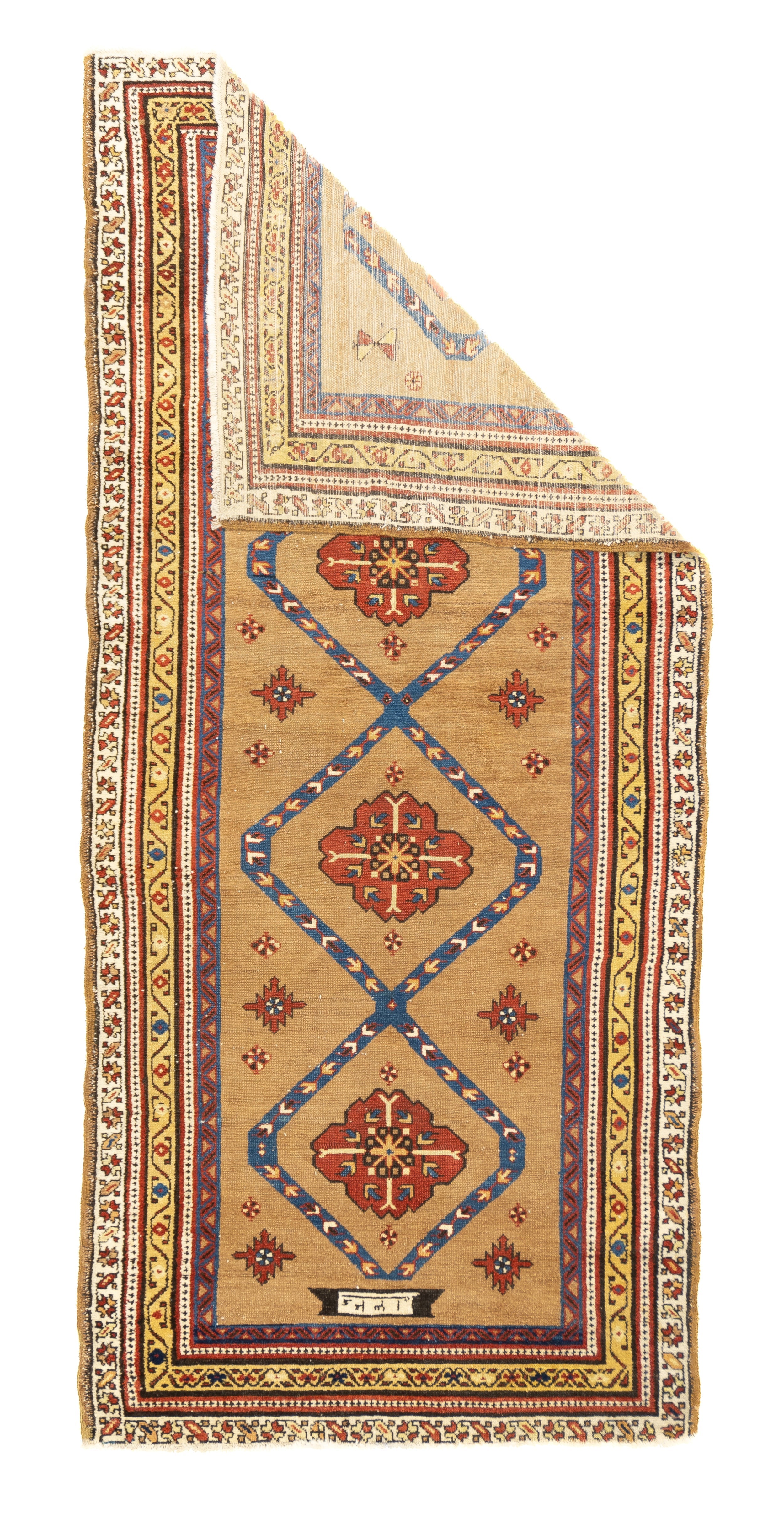 Antique Sarab Rug 4' x 8'8''