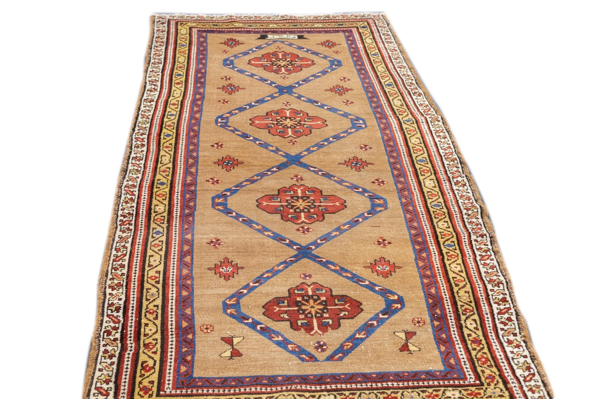 Antique Sarab Rug 4' x 8'8''