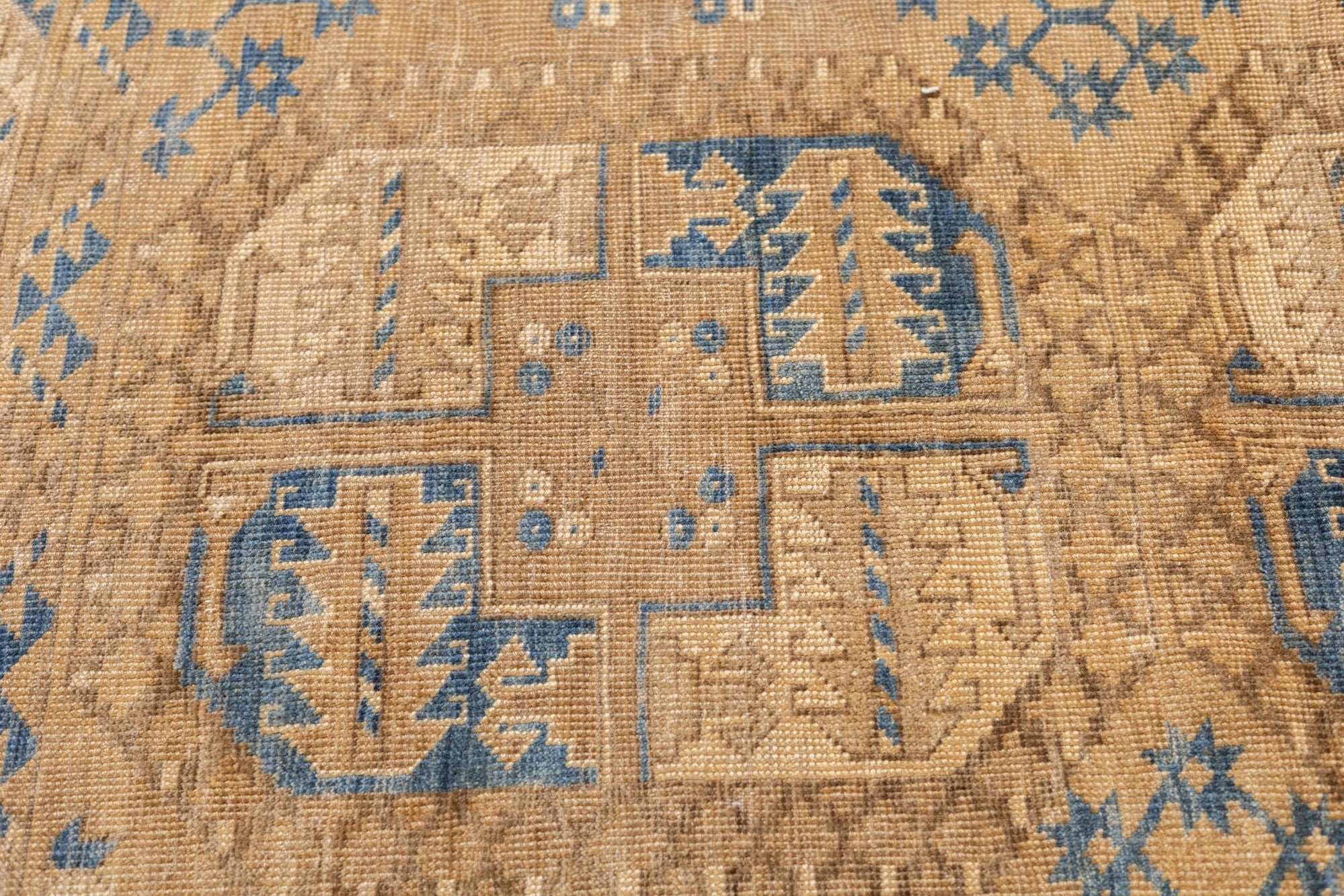 Vintage Turkmen Rug 7'8'' x 10'6''