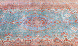 Extremely Fine Vintage Silk  Qum Rug 6'3'' x 10'2''