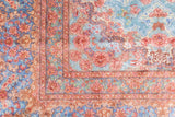 Extremely Fine Vintage Silk  Qum Rug 6'3'' x 10'2''
