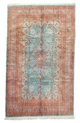 Vintage Qum Rug 6'3'' x 10'2''