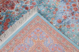 Extremely Fine Vintage Silk  Qum Rug 6'3'' x 10'2''
