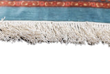 Extremely Fine Vintage Silk  Qum Rug 6'3'' x 10'2''