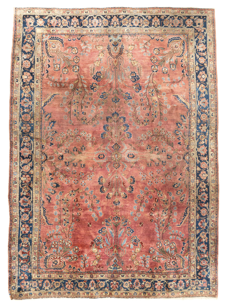 Fine Antique  Sarouk Rug 7' 0