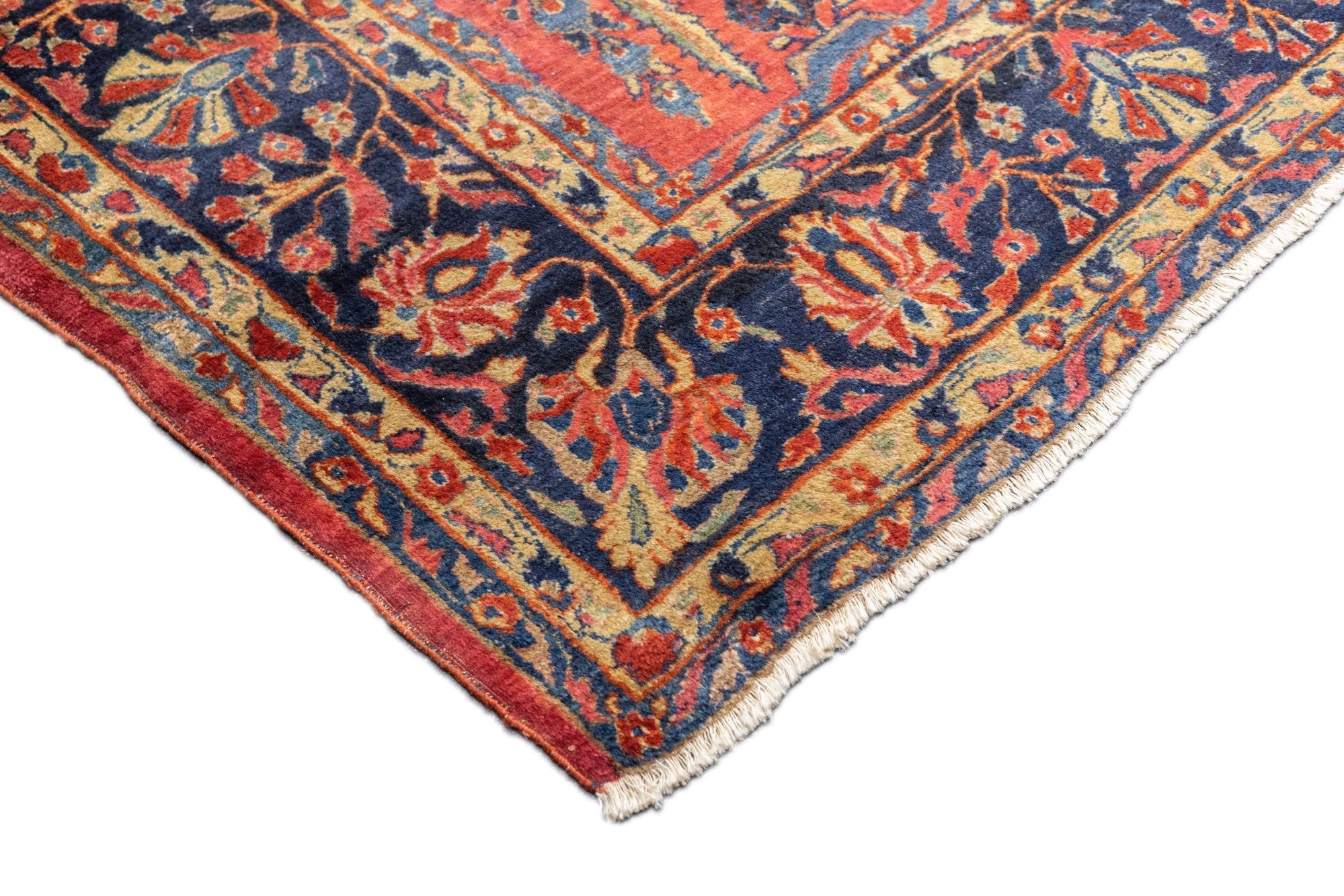 Antique Farahan Sarouk Rug 9'2'' x 11'3''