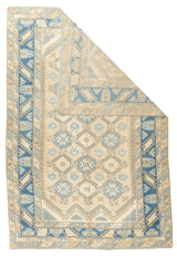 Fine Antique Oushak Wool Rug 6'6'' x 9'7''