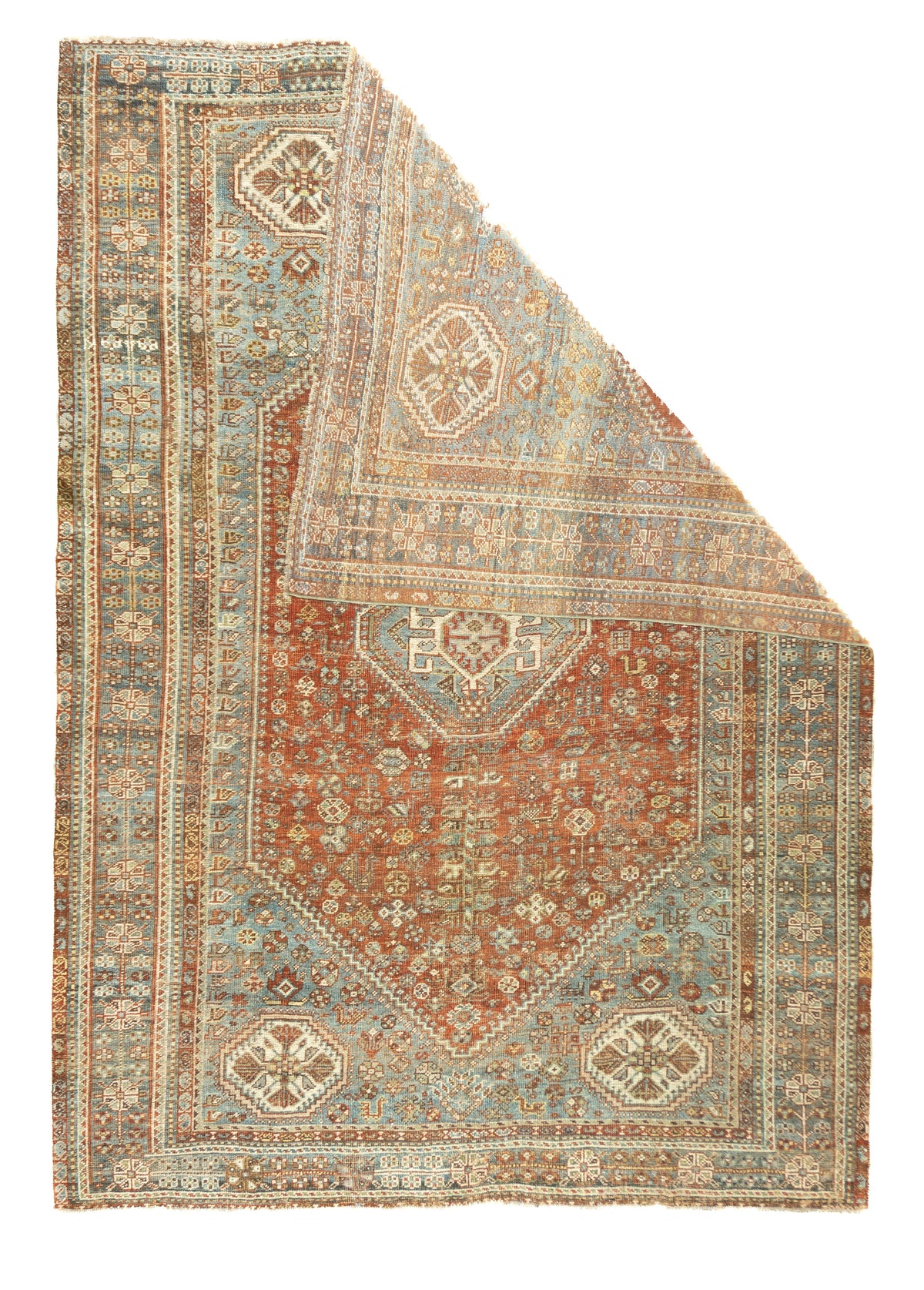 Antique Qashqai Rug 6'10'' x 9'8''