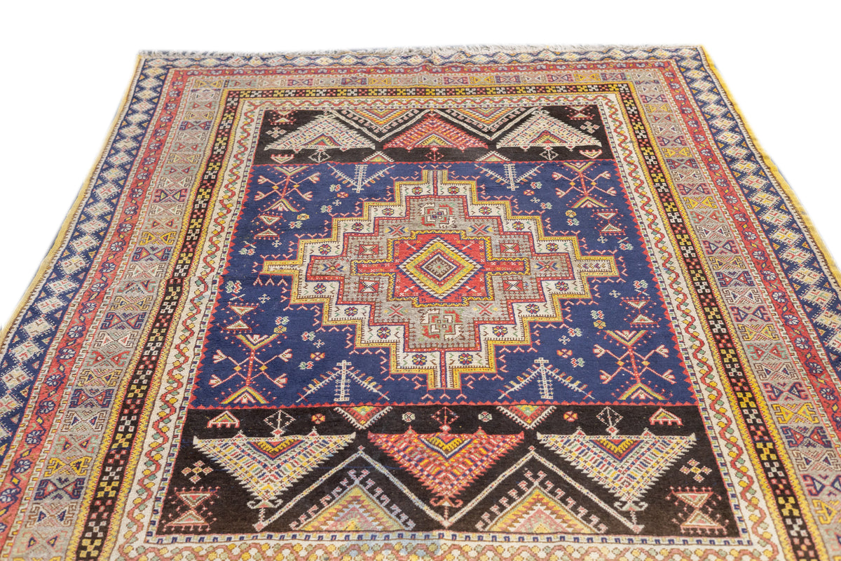 Antique Moroccan Rug 6'9'' x 9'8''