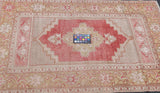 Antique Turkish Anatolian Rug 3'4'' x 5'3''