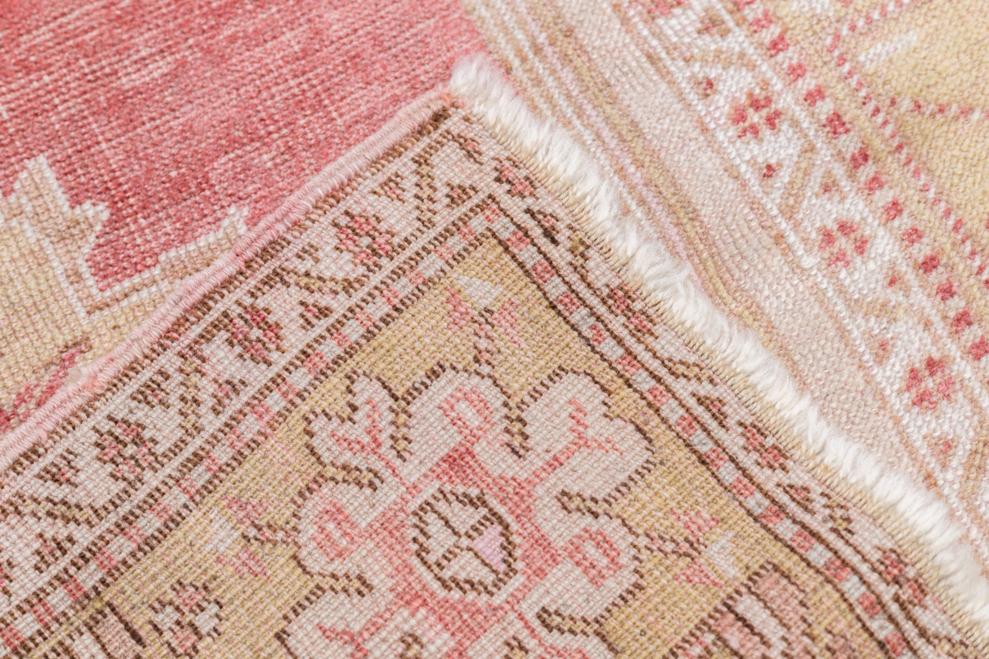 Antique Turkish Anatolian Rug 3'4'' x 5'3''