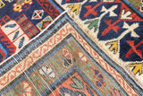 Antique Caucasian Shirvan Rug 4'2'' x 8'7''