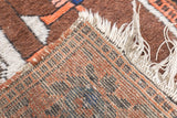 Antique  Pictoral Afshar Rug 3'11'' x 7'2''
