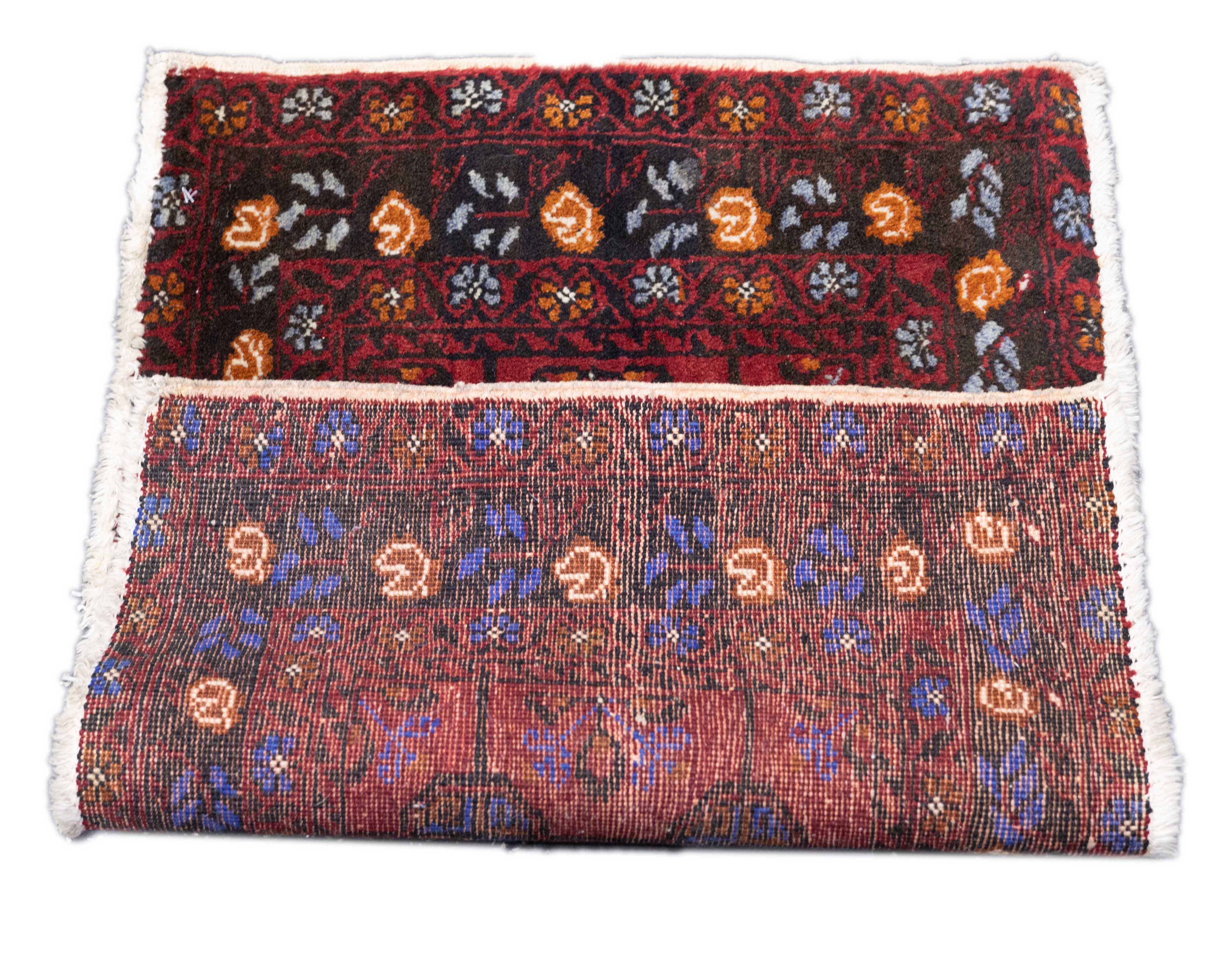 Fine Antique Bokara Wool Rug 1'9'' x 2'5''